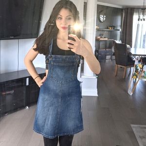 ⭐5/25⭐NEW DENIM OVERALL DRESS